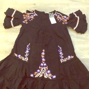 Free people dress. Never before worn.